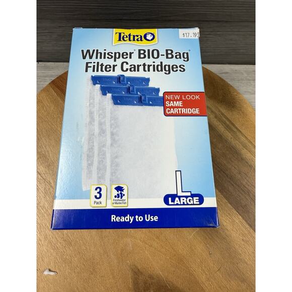 Tétra Other - Tetra Whisper Bio-Bag Cartridge Large 3 Pack Ready To Use NIB